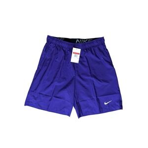 Nike Dri-Fit Unlined Mens Training Shorts Large Purple